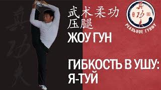 Реальное гунфу: гибкость в ушу Real kungfu: a flexibility training in wushu