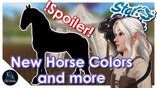 SSO - !SPOILER! - 4 New Horse Colours, Medieval Event and First Halloween Sets