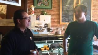 Gonzo at Ella's Coffee in Lowell: Michigan's Best Coffee Shop