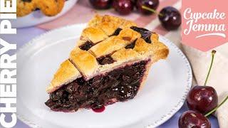 The Best Cherry Pie Recipe! | Cupcake Jemma