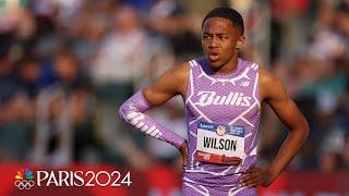 16-year-old Quincy Wilson sets another U18 WORLD RECORD in 400m semifinals at Trials | NBC Sports