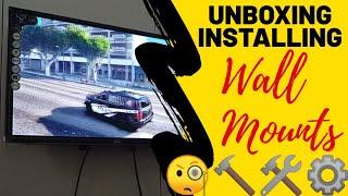 Unboxing, Installing Wall Mount for ACE Smart TV