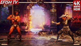 Conan vs Kung Lao (Hardest AI) - Mortal Kombat 1