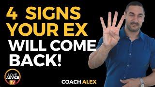 4 Signs Your Ex Will Eventually Come Back!