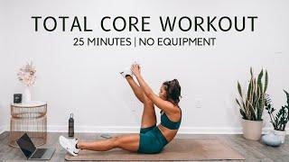 25-min total core workout | Equipment-free abs