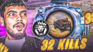 32 Kills Rush Gameplay / PUBG MOBILE