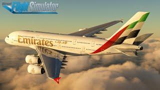 FlyByWire A380X Landing at Heathrow | MSFS