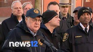 Eastern Long Island fires: Full news conference with Suffolk officials   | News 12