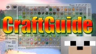 Minecraft Mods - CraftGuide 1.4.5 Review and Tutorial