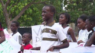 Yero Sarr: the 18 year old at the heart of Senegal's climate strike | AFP