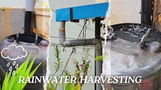 Simple Home-Rainwater-Harvesting System