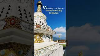 BHUTAN TRAVEL TIPS FOR INDIANS 2025 #shorts #travel