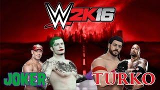 WWE 2K16 Online - JOKER VE TURKO ! ÜMİDİ VE BURAK OYUNDA