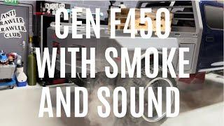 CEN Racing F450 with ALL the parts… and then some:  Smoke, Sound, High KV, Line Lock, 2wd or 4wd.