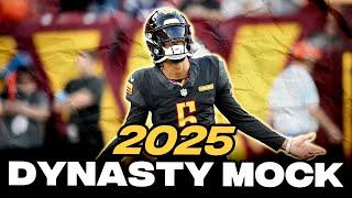 A 2025 Dynasty Football Start-Up Mock Draft (+ Team Reviews)