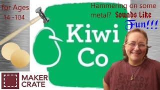 KiwiCo Maker Crate ~ Hammered Metal Mobile ~ Unboxing, Review & Finished Project