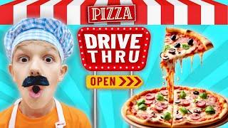 Drive Thru Pizza In My House Is OPEN!