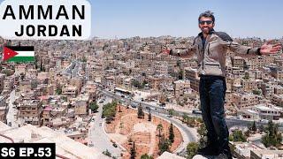 IMPRESSIVE First Impressions of the Capital of Jordan S06 EP.53 | MIDDLE EAST MOTORCYCLE TOUR