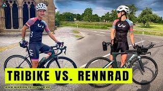 Triathlonrad oder Rennrad - Was ist besser im Wettkampf?