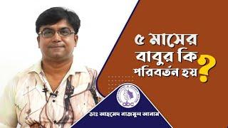 ৫ মাসে বাবুর কি পরিবর্তন হয় || ডাঃ আহমেদ নাজমুল আনাম || FCPS, MD- Assistant Professor, ICMH