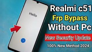 realme c51 frp bypass android 13 !! new tricks. rmx3830 google account bypass without pc...