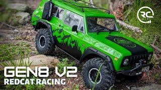 Mean Green Crawlin' Machine! Redcat Gen8 V2 Review, Run & Mods