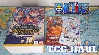 One Piece Ultra Deck The Three Captains & Booster Packs - One Piece Card Game