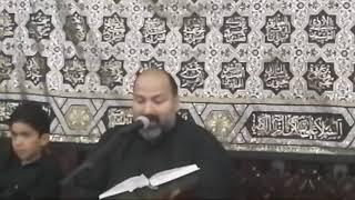 حسينية السيدة ام محمد ال جبران بحي الشاطئ سماحة الشيخ مصطفى الموسى العشرة الثالثة ليلة سابع 1440