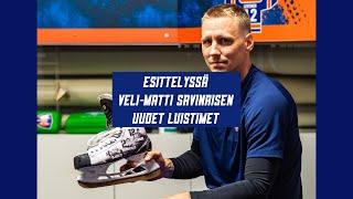 Veli-Matti Savinainen esittelee uudet luistimensa kaudelle 2024-25