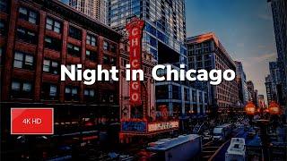 Night in Chicago - SMOOTH JAZZ- (1HOUR) 4K