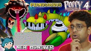 PIANOSAURUS : New Chapter 4 Villain? POPPY PLAYTIME New Monsters & ARG Secrets Explained in Hindi