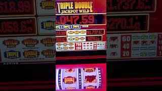 $9 Spins on Triple Jackpot Slot Machine Finally Wins!