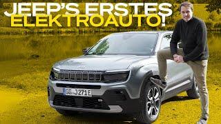 Geheimtipp im Elektro-B-SUV-Segment? | Roadtrip mit dem Jeep Avenger | Motorvision