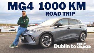 MG4 1000 km Road Trip - Dublin to Fully Charged Live UK South