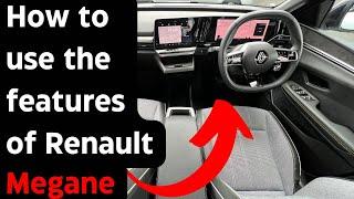 NEW 2024 How to USE the FEATURES of Renault Megane. EVERYTHING you NEED to know!