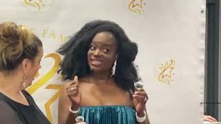 Interview with Actress Nimi Adokiye at the California Music Hall of Fame Induction Ceremony