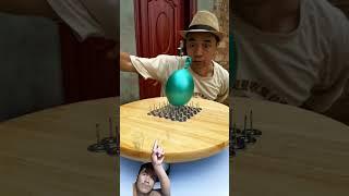 balloon+pako magic tricks..#shortvideo #funny #handtrick #trending #magic