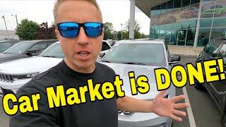 Dealers are overflowing with inventory! Repos through the roof! They're DONE. It's OVER.