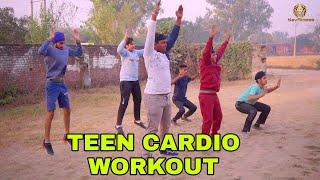 10 min Teenagers  group cardio workout for fat loss | Nav fitness