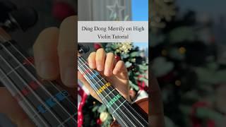 Ding Dong! Merrily on High Violin Cover