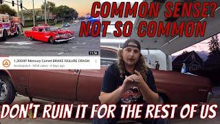 We All Pay The "Stupid Tax" For This - 1300HP Mercury Comet Crash