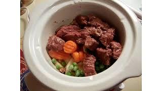 ~ beef stew in the mini crock-pot: a viewer request ~