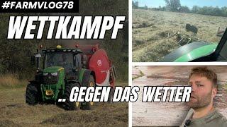 Heuernte 2024 ins Wasser gefallen?! Die Presse hat uns viele nerven gekostet.. FARMVLOG #78