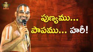 పుణ్యము పాపము హరీ! | Chinna Jeeyar Swamiji | Statue Of Equality| JetWorld