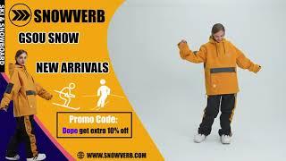 Snowverb Women's Gsou Snow Unisex Reflective Mountain Mission Snowsuits Review