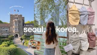 KOREA VLOG 🫧 yonsei tour, fav cafes in yeonnam, solo shopping | 6 days in SEOUL (eng/kor)