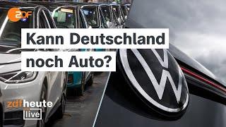 Radikaler Sparkurs bei VW: Was die Krise für Deutschlands Wirtschaft bedeutet | ZDFheute live