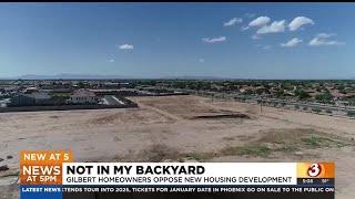 Gilbert homeowners opposes new housing development, wants more retail