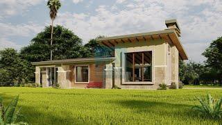 The Vista 2 Bedroom Bungalow House Plan