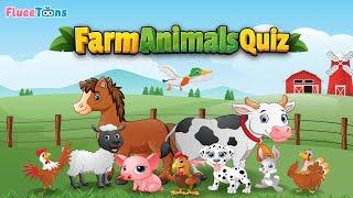 Quiz Whiz: Can You Guess These 10 Farm Animals Before the Time Runs Out?  | Farm Animals Quiz